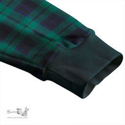 Scottish Keith (Marshall) Modern Clan Crest Tartan V neck Knitted Fleece Cardigans