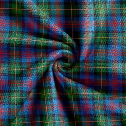 Scottish Logan Ancient Clan Crest Tartan V neck Knitted Fleece Cardigans