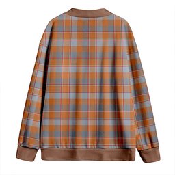 Scottish Jardine of Castlemilk Ancient Clan Crest Tartan V neck Knitted Fleece Cardigans