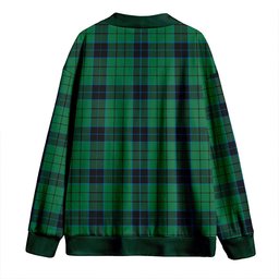 Scottish Innes (Georgina) Weathered Clan Crest Tartan V neck Knitted Fleece Cardigans