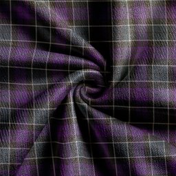 Scottish Lennie Weathered Clan Crest Tartan V neck Knitted Fleece Cardigans