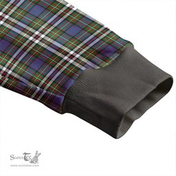 Scottish MacDonell of Glengarry Dress Weathered Clan Crest Tartan V neck Knitted Fleece Cardigans