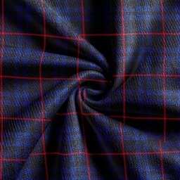 Scottish MacCorquodale Modern Clan Crest Tartan V neck Knitted Fleece Cardigans