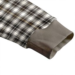 Scottish MacFie of Colonsay Dress (MacPhee of Colonsay Dress) Weathered Clan Crest Tartan V neck Knitted Fleece Cardigans