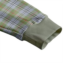 Scottish Irvine of Glentulchan Weathered Clan Crest Tartan V neck Knitted Fleece Cardigans