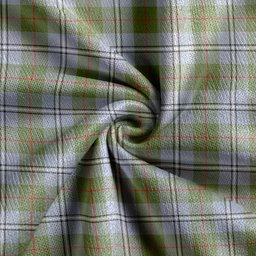 Scottish Irvine of Glentulchan Weathered Clan Crest Tartan V neck Knitted Fleece Cardigans