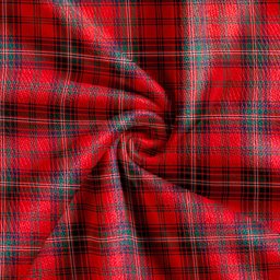 Scottish MacClure Modern Clan Crest Tartan V neck Knitted Fleece Cardigans