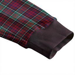 Scottish MacDonald of Clanranald Modern Clan Crest Tartan V neck Knitted Fleece Cardigans