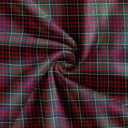 Scottish MacDonald of Clanranald Modern Clan Crest Tartan V neck Knitted Fleece Cardigans