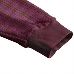 Scottish MacIntyre of Littleport Weathered Clan Crest Tartan V neck Knitted Fleece Cardigans