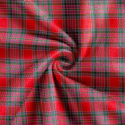 Scottish MacBean (MacBain) Modern Clan Crest Tartan V neck Knitted Fleece Cardigans
