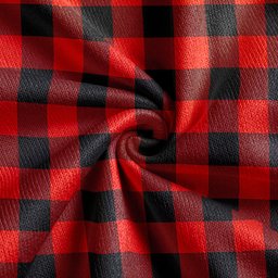 Scottish MacGregor Rob Roy (Gregor Red & Black) Ancient Clan Crest Tartan V neck Knitted Fleece Cardigans