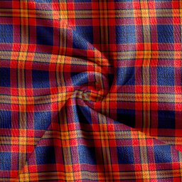 Scottish MacGurk Modern Clan Crest Tartan V neck Knitted Fleece Cardigans