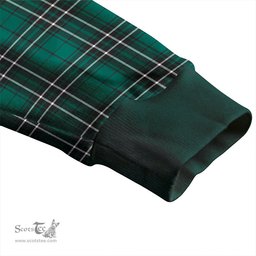 Scottish MacLean of Duart Hunting (Vestiarium Scoticum) Modern Clan Crest Tartan V neck Knitted Fleece Cardigans