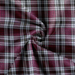 Scottish Little Dress Modern Clan Crest Tartan V neck Knitted Fleece Cardigans