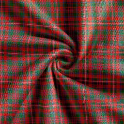 Scottish MacKinnon Ancient Clan Crest Tartan V neck Knitted Fleece Cardigans