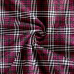 Scottish Little of Morton Rigg Modern Clan Crest Tartan V neck Knitted Fleece Cardigans