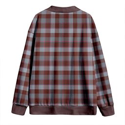Scottish Jardine of Castlemilk Modern Clan Crest Tartan V neck Knitted Fleece Cardigans