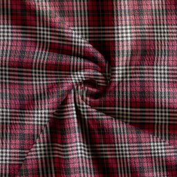 Scottish Little of Morton Rigg Ancient Clan Crest Tartan V neck Knitted Fleece Cardigans