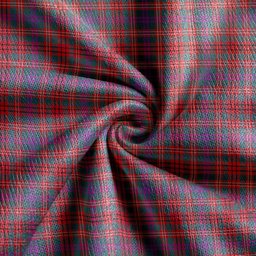 Scottish MacCall Weathered Clan Crest Tartan V neck Knitted Fleece Cardigans