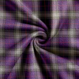 Scottish Kinnaird Weathered Clan Crest Tartan V neck Knitted Fleece Cardigans