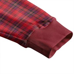 Scottish MacClure Weathered Clan Crest Tartan V neck Knitted Fleece Cardigans