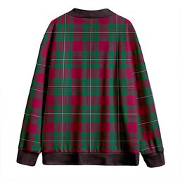 Scottish MacGregor of Cardney (Gregor of Cardney) Modern Clan Crest Tartan V neck Knitted Fleece Cardigans