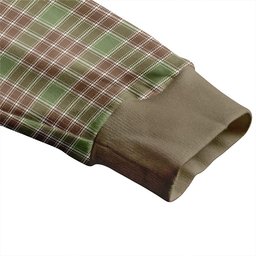 Scottish MacDonald Lord of the Isles; Hunting Weathered Clan Crest Tartan V neck Knitted Fleece Cardigans