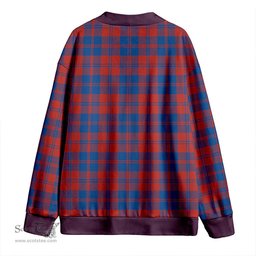 Scottish MacGregor of Glengyle (Gregor of Deeside) Modern Clan Crest Tartan V neck Knitted Fleece Cardigans