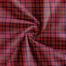 Scottish MacDonald of Boisdale (Donald Boisdale) Modern Clan Crest Tartan V neck Knitted Fleece Cardigans