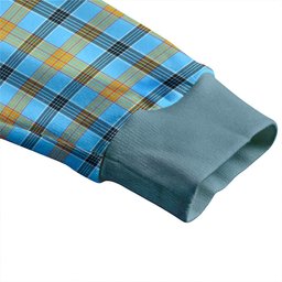 Scottish Laing (Lang) Ancient Clan Crest Tartan V neck Knitted Fleece Cardigans