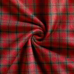 Scottish MacDonald of Belfinlay Modern Clan Crest Tartan V neck Knitted Fleece Cardigans