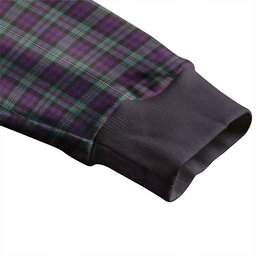 Scottish MacEwan Weathered Clan Crest Tartan V neck Knitted Fleece Cardigans