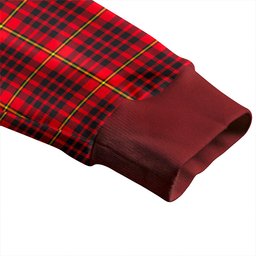 Scottish MacIan Modern Clan Crest Tartan V neck Knitted Fleece Cardigans