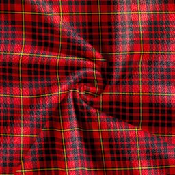 Scottish MacIan Modern Clan Crest Tartan V neck Knitted Fleece Cardigans
