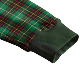 Scottish Inglis Ancient Clan Crest Tartan V neck Knitted Fleece Cardigans