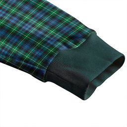 Scottish Lamont (MacLamont) Ancient Clan Crest Tartan V neck Knitted Fleece Cardigans
