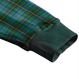 Scottish MacInnes Ancient Clan Crest Tartan V neck Knitted Fleece Cardigans