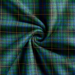 Scottish MacInnes Ancient Clan Crest Tartan V neck Knitted Fleece Cardigans