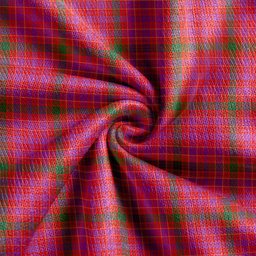 Scottish Lumsden of Clova Ancient Clan Crest Tartan V neck Knitted Fleece Cardigans