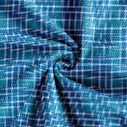Scottish MacDonald Lord of the Isles Hunting Blue (Donald Lord of the Isles Hunting Blue) Ancient Clan Crest Tartan V neck Knitted Fleece Cardigans