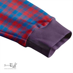 Scottish MacGregor of Glengyle (Gregor of Deeside) Ancient Clan Crest Tartan V neck Knitted Fleece Cardigans