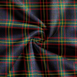 Scottish MacLeish Modern Clan Crest Tartan V neck Knitted Fleece Cardigans
