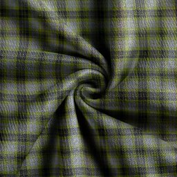 Scottish MacIver Modern Clan Crest Tartan V neck Knitted Fleece Cardigans