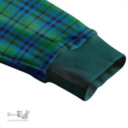 Scottish Keith (Marshall) Ancient Clan Crest Tartan V neck Knitted Fleece Cardigans