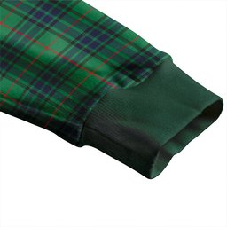 Scottish Lauder Modern Clan Crest Tartan V neck Knitted Fleece Cardigans