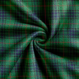 Scottish Lauder Modern Clan Crest Tartan V neck Knitted Fleece Cardigans