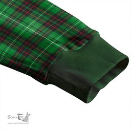Scottish MacAulay of Lewis Ancient Clan Crest Tartan V neck Knitted Fleece Cardigans