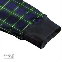 Scottish Lammie Clan Crest Tartan V neck Knitted Fleece Cardigans