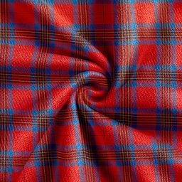 Scottish Leslie Ancient Clan Crest Tartan V neck Knitted Fleece Cardigans